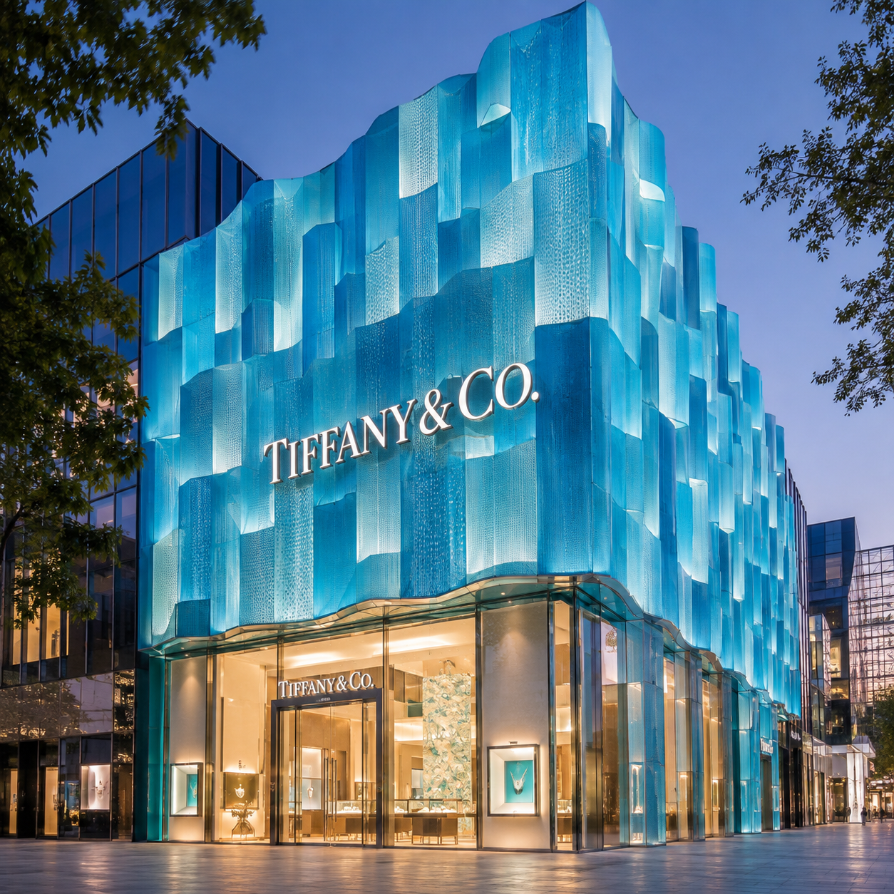 Nova flagship da Tiffany & Co. em Pequim une arquitetura, arte e sustentabilidade