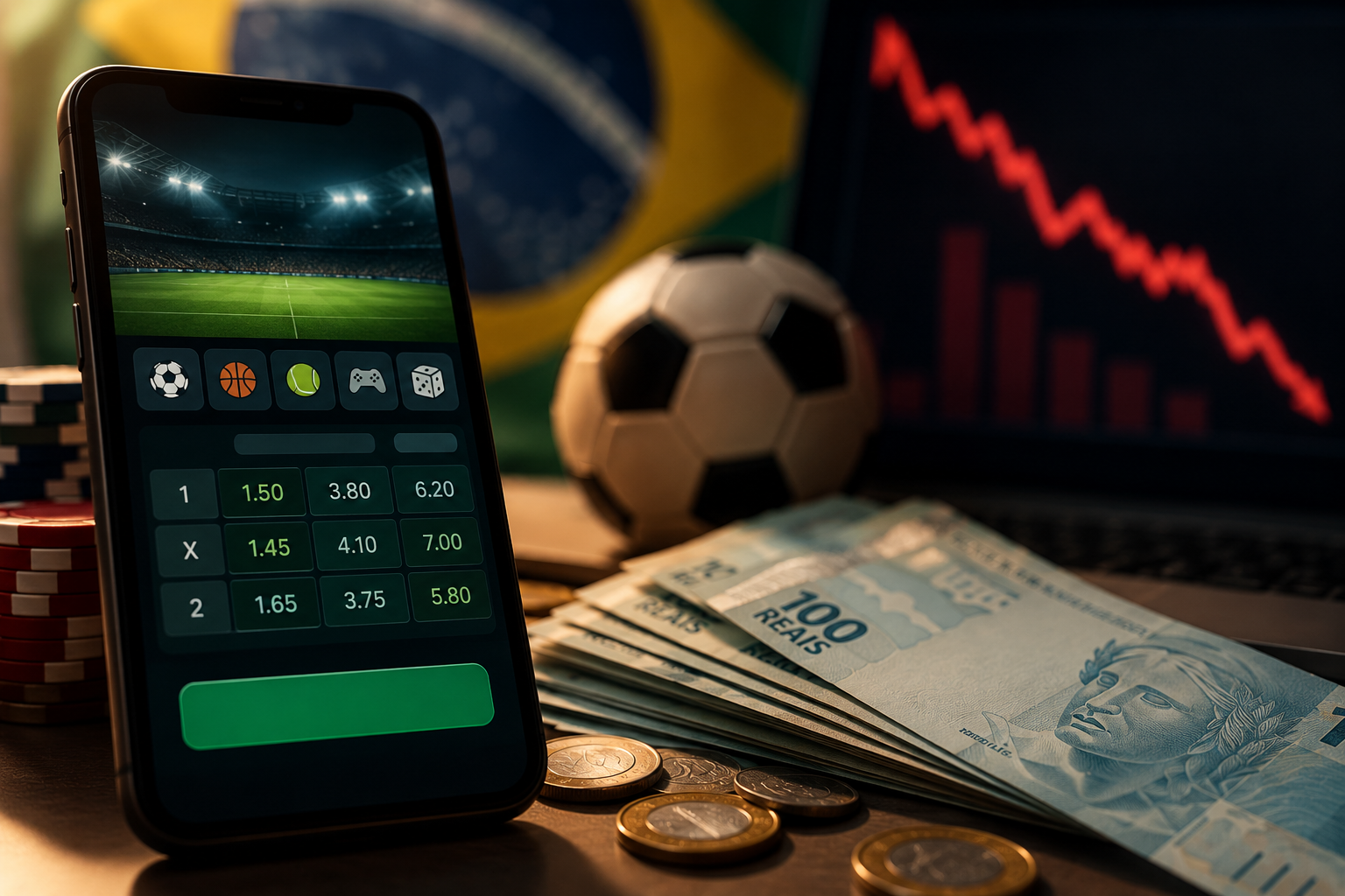 Bets reduziram consumo e atividade econômica em até R$ 141 bilhões, aponta USP