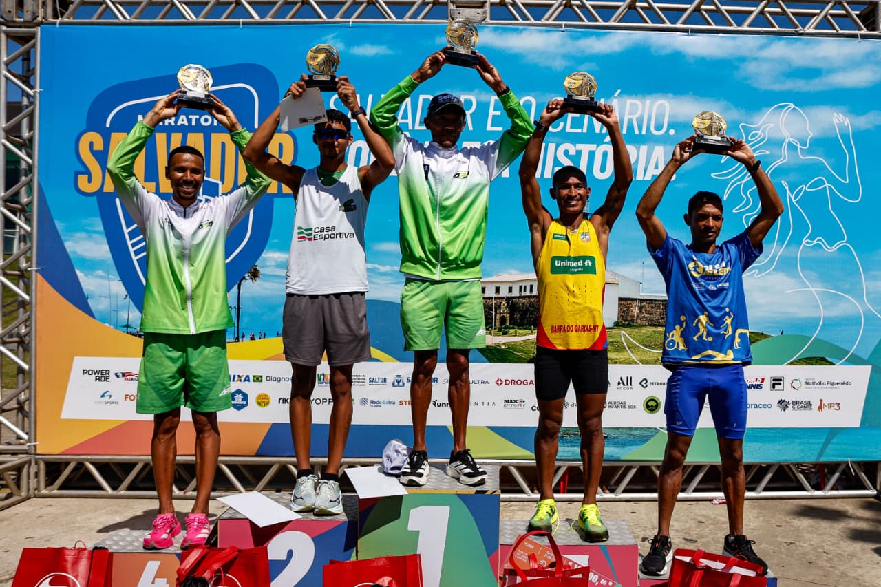 Maratona Salvador 2026 consagra tricampeão nos 42 km com novo recorde