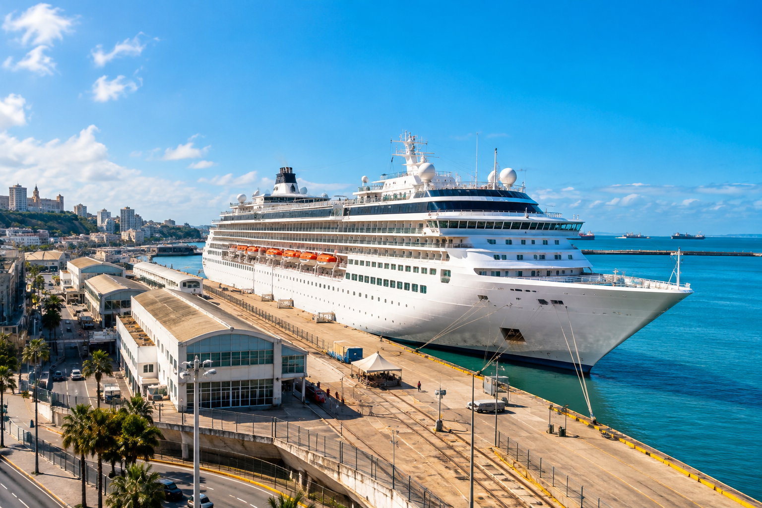 Bahia espera mais de 179 mil turistas na temporada de cruzeiros 2026/2027