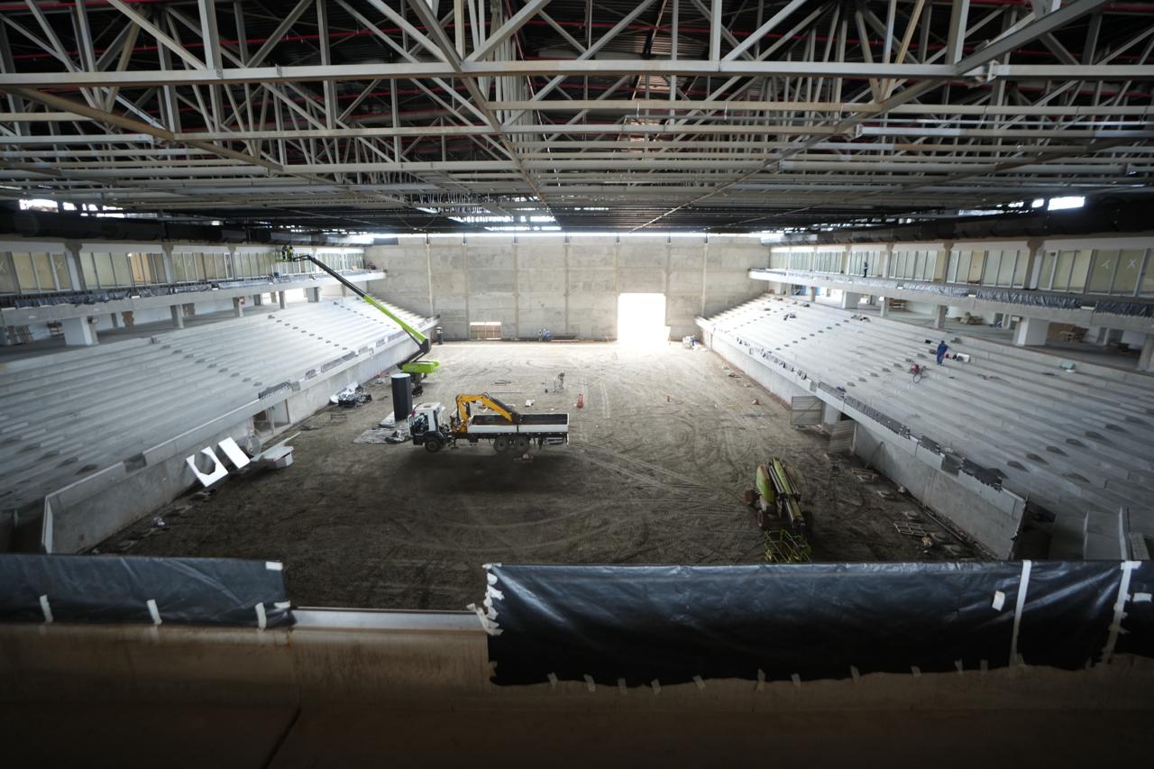Balbinão chega a 80% das obras e tem inauguração prevista para o início de 2027