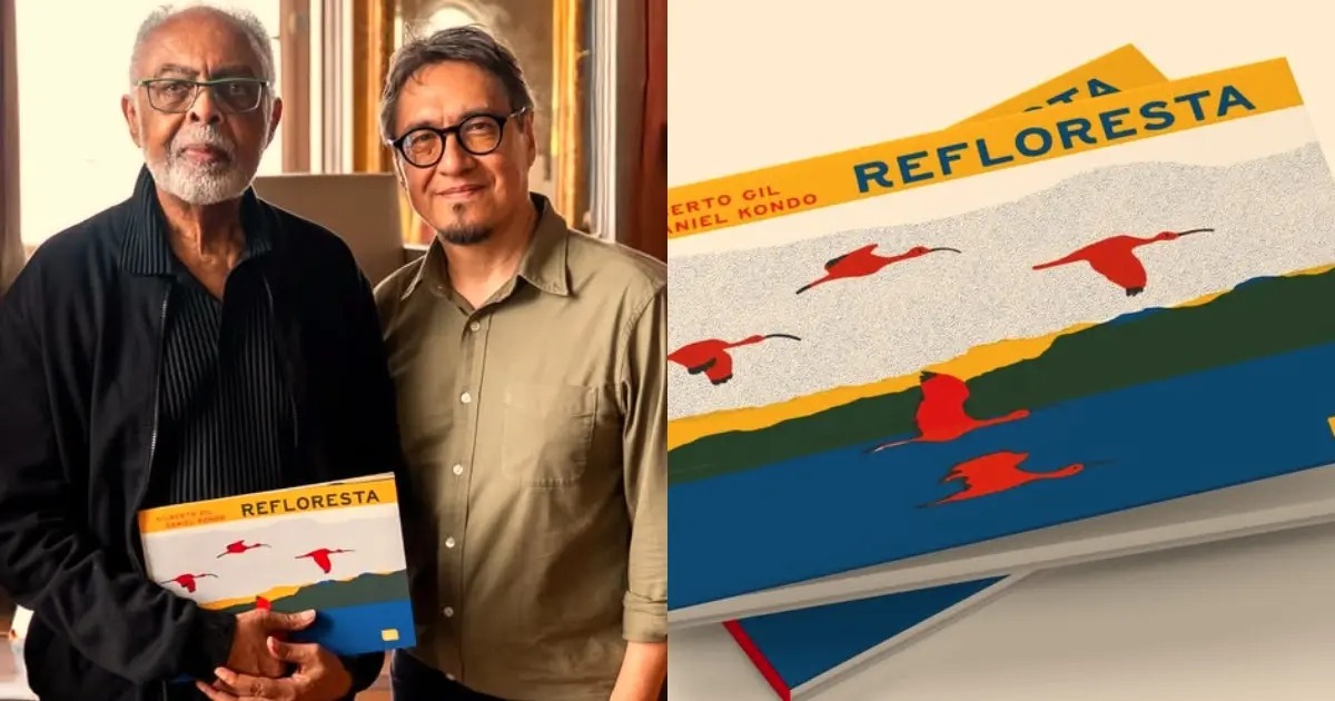 “Refloresta”, de Gilberto Gil, é escolhido para catálogo internacional de literatura infantil