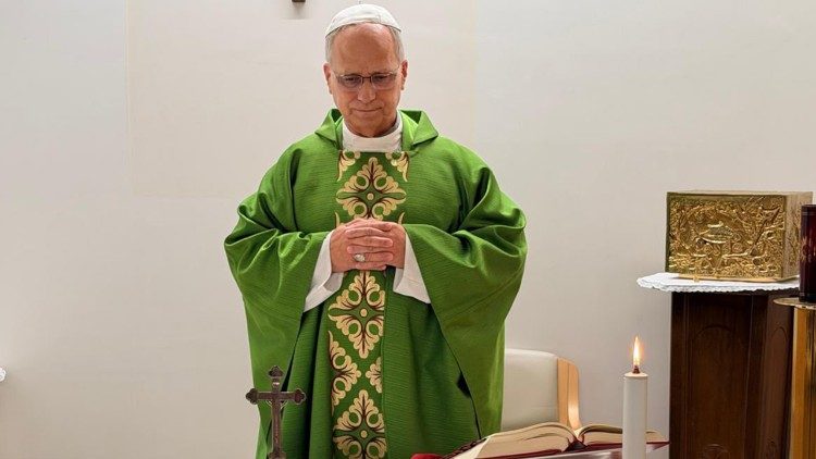 Vaticano divulga primeiras fotos de Leão XIV após cirurgia no pulmão