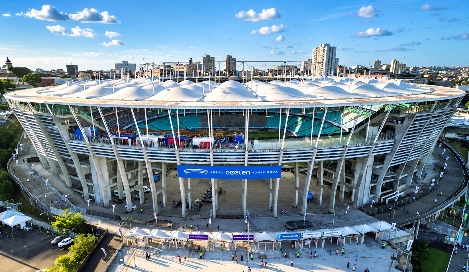Fonte Nova passa a se chamar Arena Acelen Fonte Nova após novo acordo