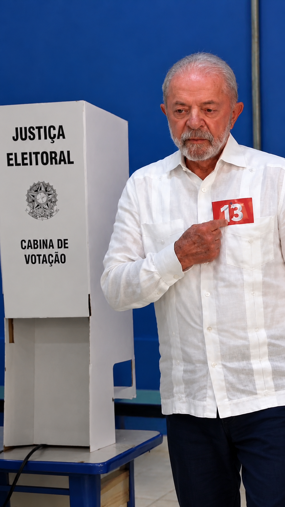 Lula vota em São Bernardo do Campo acompanhado de Janja e Geraldo Alckmin