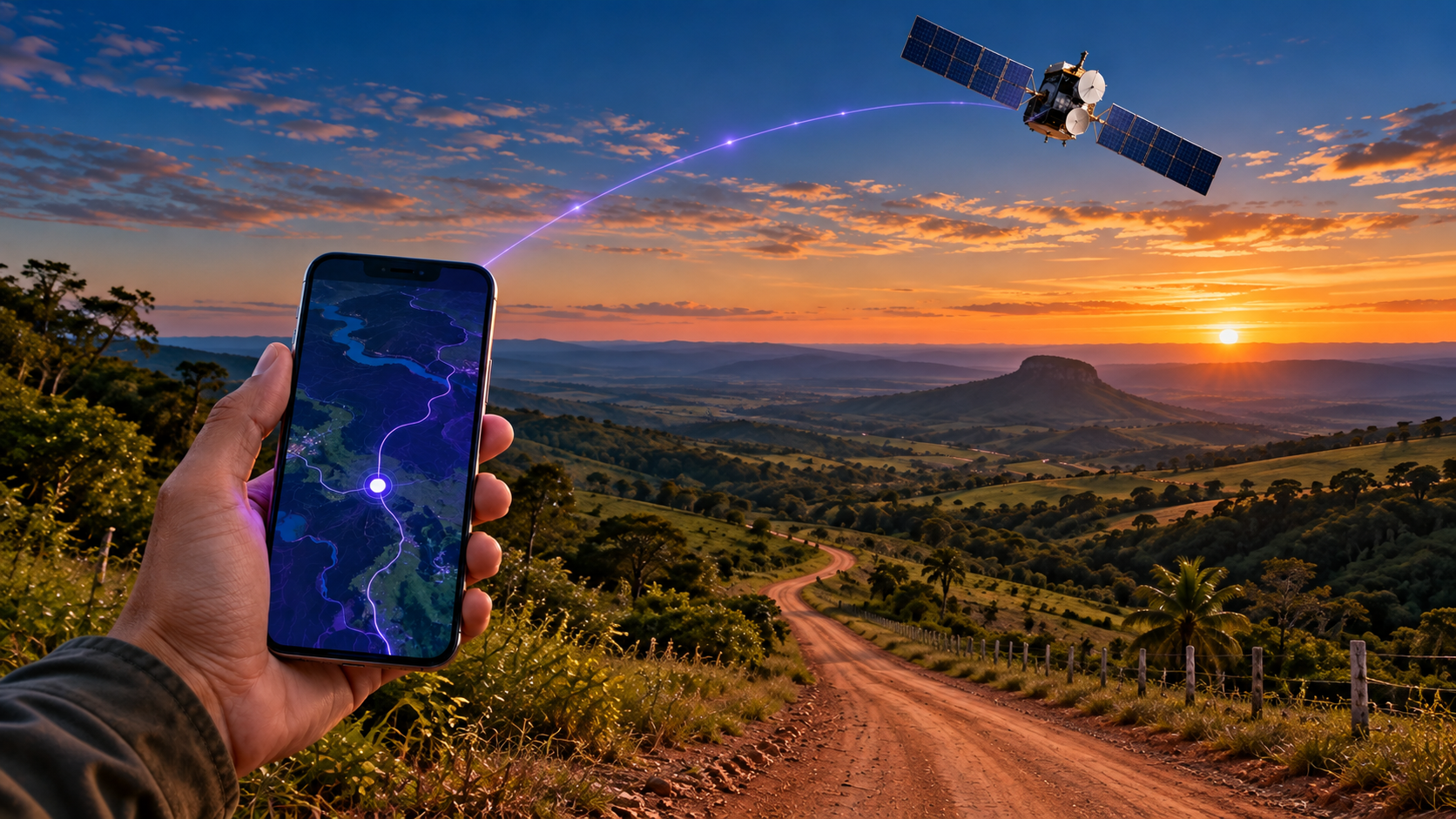 Vivo anuncia parceria com Starlink e oferece conexão por satélite em todo o Brasil