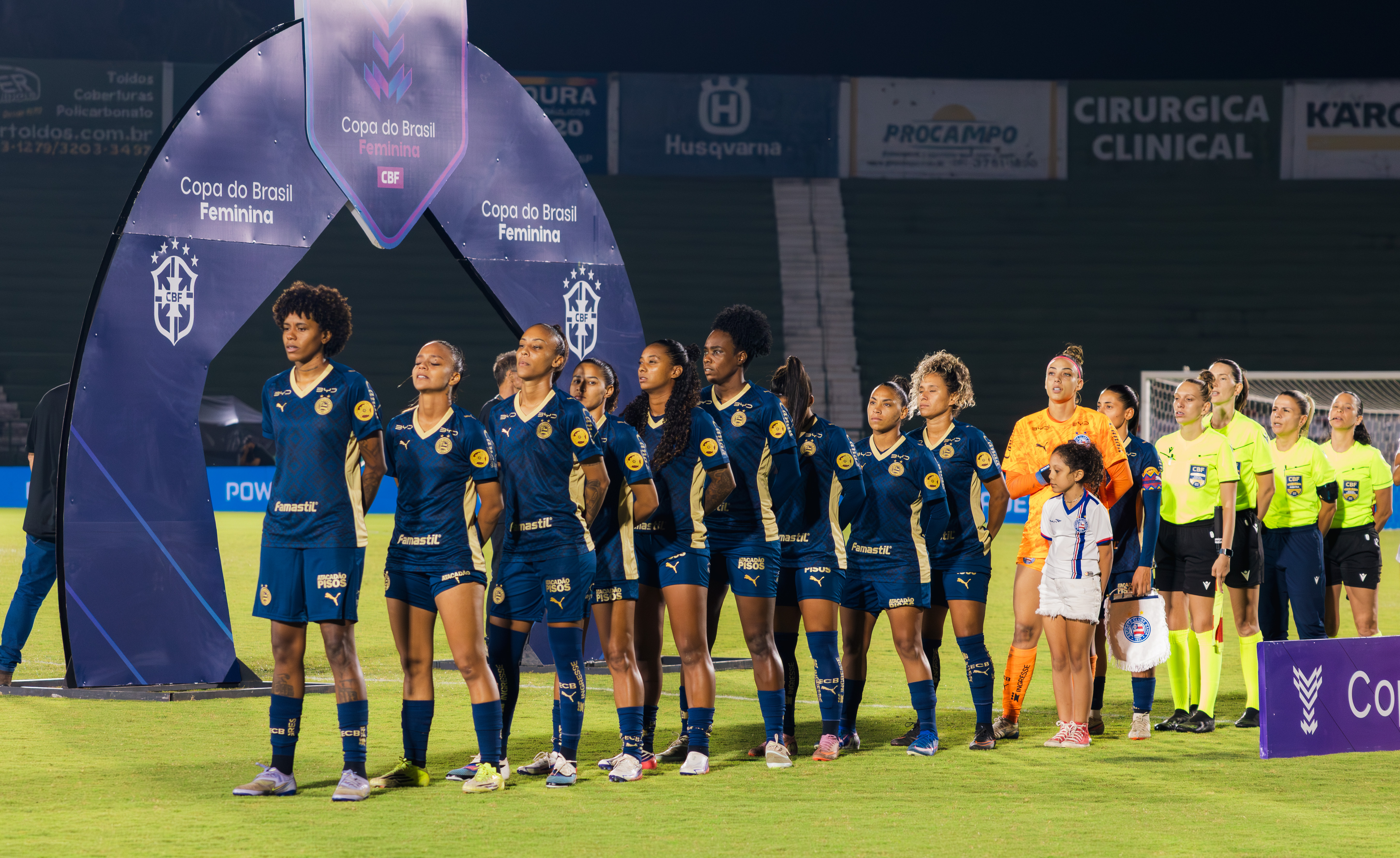 Bahia é finalista de prêmio nacional de gestão do futebol feminino após temporada histórica